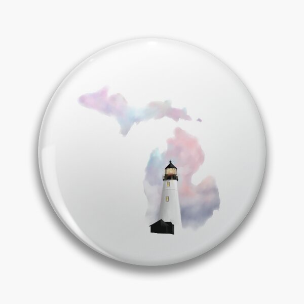 Item preview, Michigan Lighthouse Pastel designed and sold by NJKDesign.