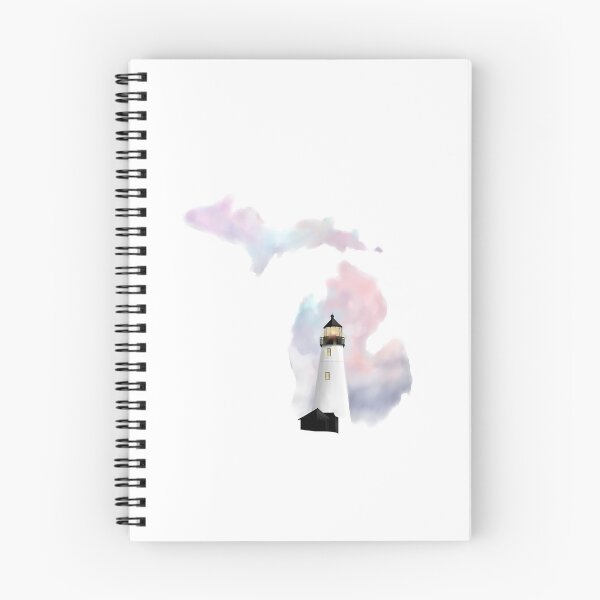 Item preview, Michigan Lighthouse Pastel designed and sold by NJKDesign.