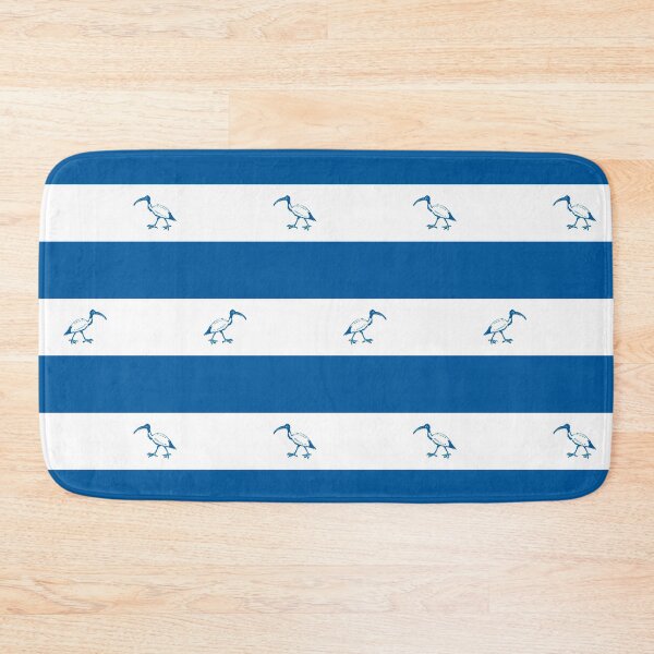 Item preview, stripes ibis blue designed and sold by cam-graphics.
