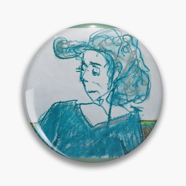 Item preview, Woman in blue designed and sold by Estelle Bajou.