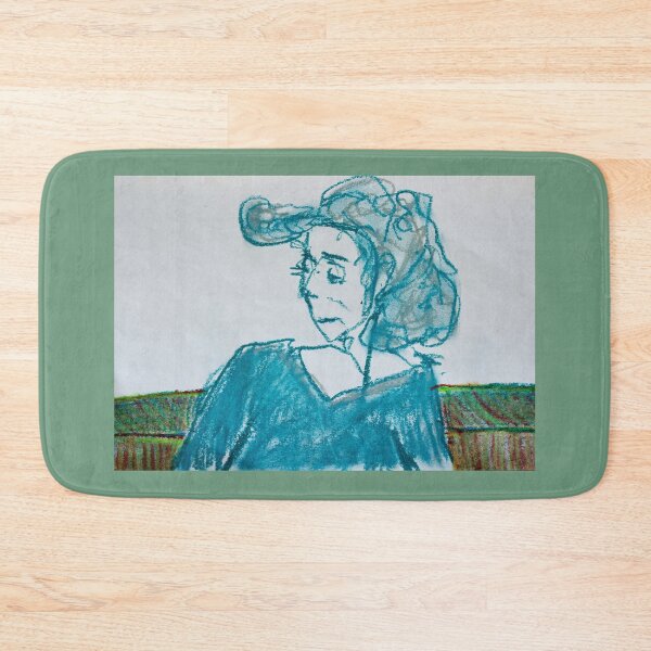 Item preview, Woman in blue designed and sold by Estelle Bajou.