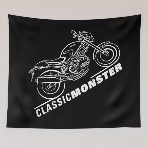 Item preview, Classic Monster Lover, on Black edition for the Real Biker designed and sold by etoide.