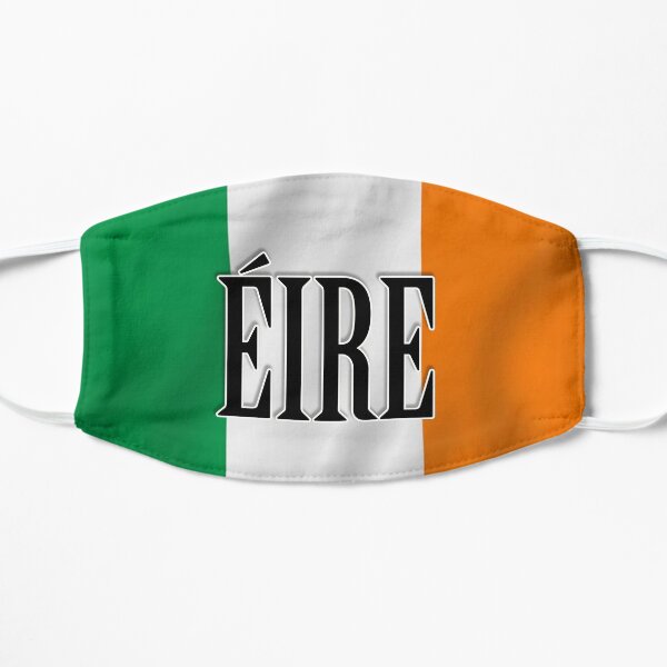 Irish Flag - Tricolour Ireland Flat Mask