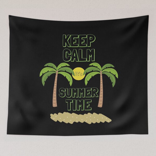 Item preview, Summer-keep calm designed and sold by Schmuddelshirt.