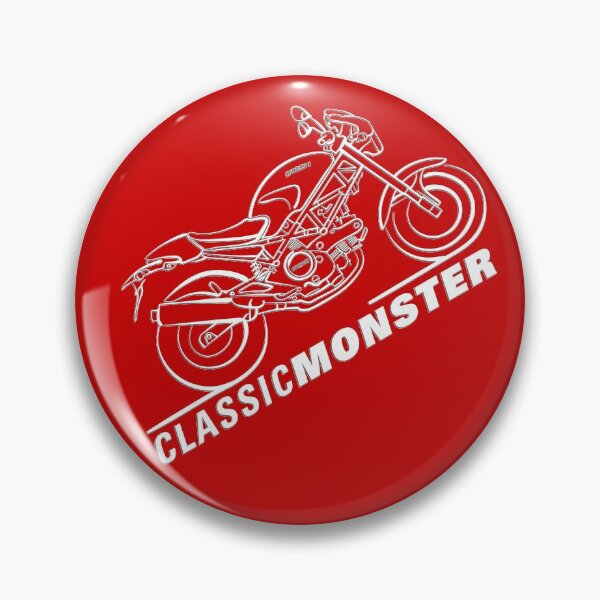 Item preview, Classic Monster Lover, on Red edition for the Real Biker designed and sold by etoide.