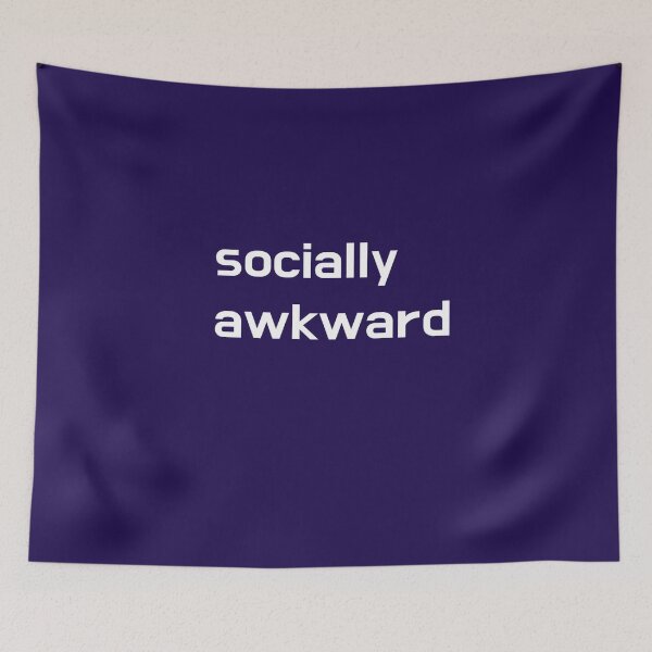 Item preview, SOCIALLY AWKWARD. designed and sold by leicha.