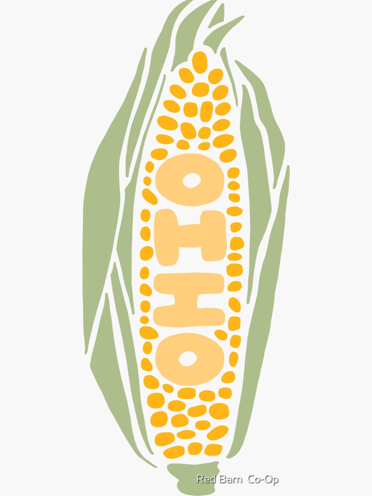 Ohio Corn Sticker