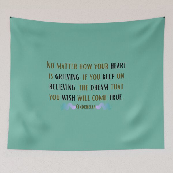 Item preview, Cinderella Inspirational Quote designed and sold by HicksFan.