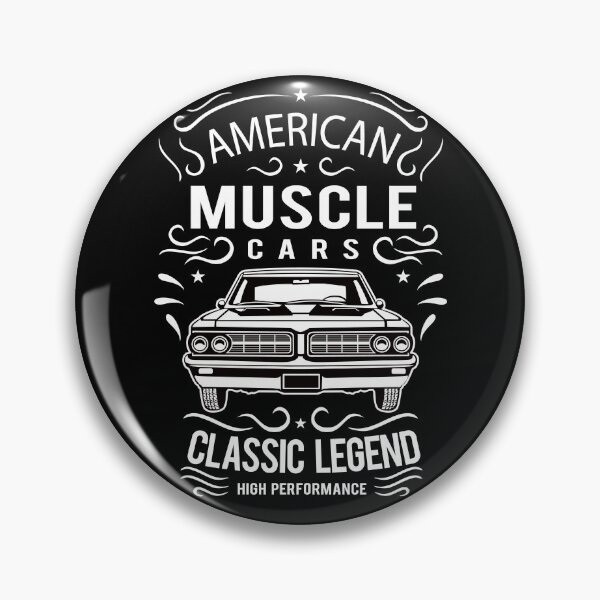 Item preview, American Muscle Cars Retro Rockabilly Style Classic Car Rock and Roll designed and sold by MemphisCenter.