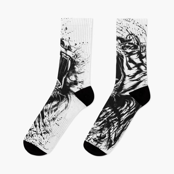 Item preview, tigers - black and white designed and sold by Kinisis.