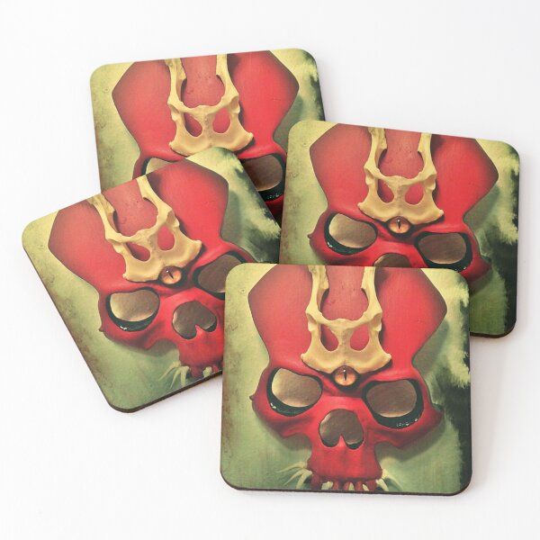 Item preview, Red skull designed and sold by Ghostach.