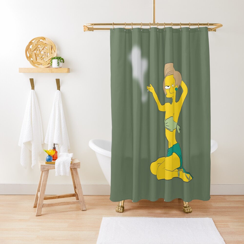 PinUp Edna Krabappel | Shower Curtain