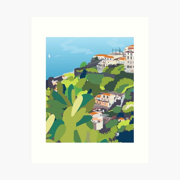 Item preview, Hillside, Madeira designed and sold by juliechicago.