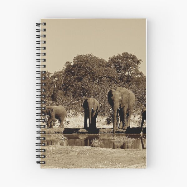 Item preview, Elephants at a Water Hole designed and sold by PlanetFranck.
