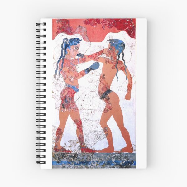 Item preview, Minoan Boxing Boys Fresco designed and sold by W. Sheppard Baird.