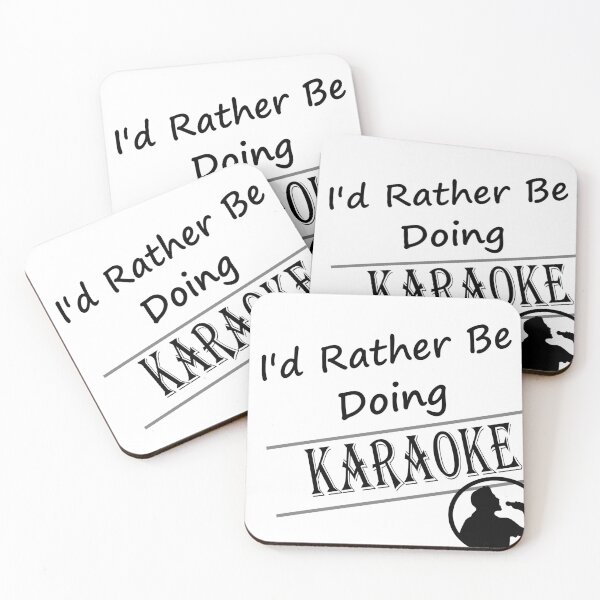 Item preview, Id rather be doing karaoke designed and sold by Darksun427.