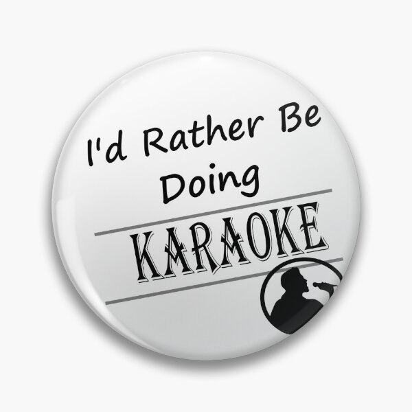 Item preview, Id rather be doing karaoke designed and sold by Darksun427.