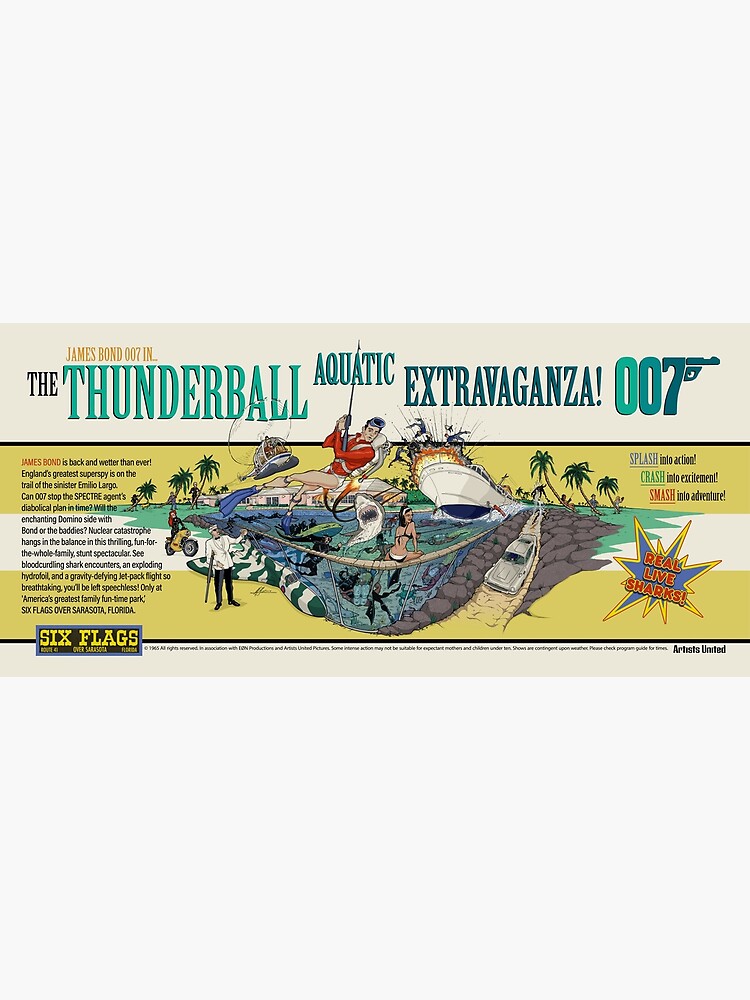 Thumbnail 3 of 3, Photographic Print, THUNDERBALL AQUATIC EXTRAVAGANZA designed and sold by Matt Gourley.