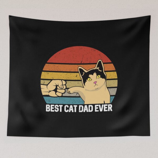 Item preview, Best Cat Dad Ever designed and sold by BohemianAtlas.