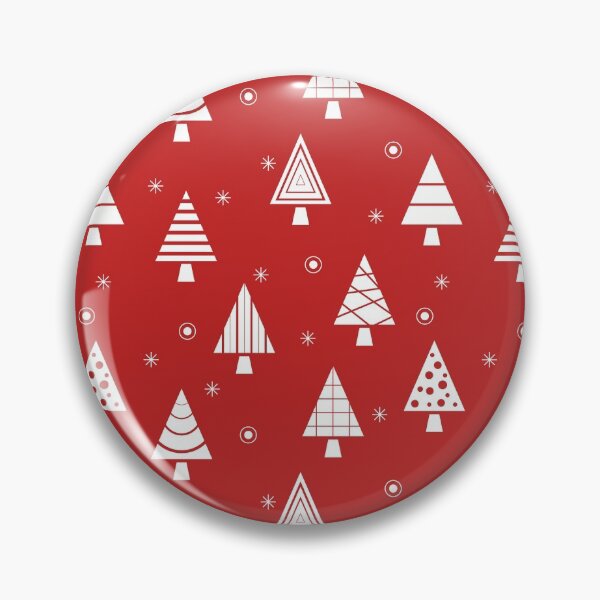 Item preview, Holiday Christmas Tree Pattern (Red) designed and sold by Design Minds Boutique.