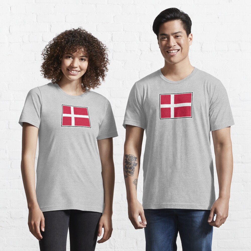 "Danish Flag Gifts, Stickers & Products " Tshirt for Sale by mpodger