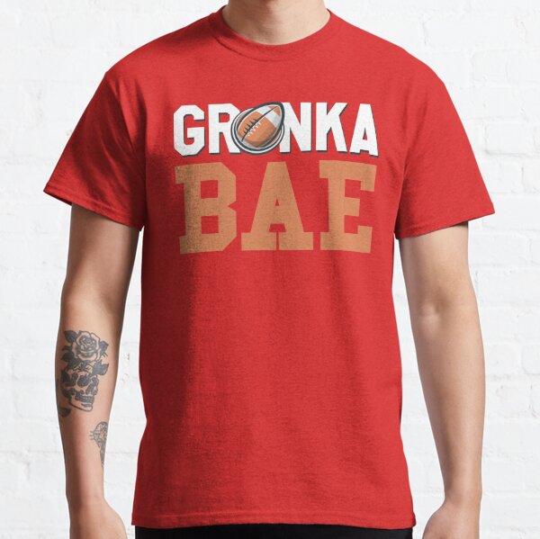 GRONK New England Rob Gronkowski 87 Tom Brady Men T-shirt Clothes T Shirt  Men's tshirt for Patriots fans gift tee