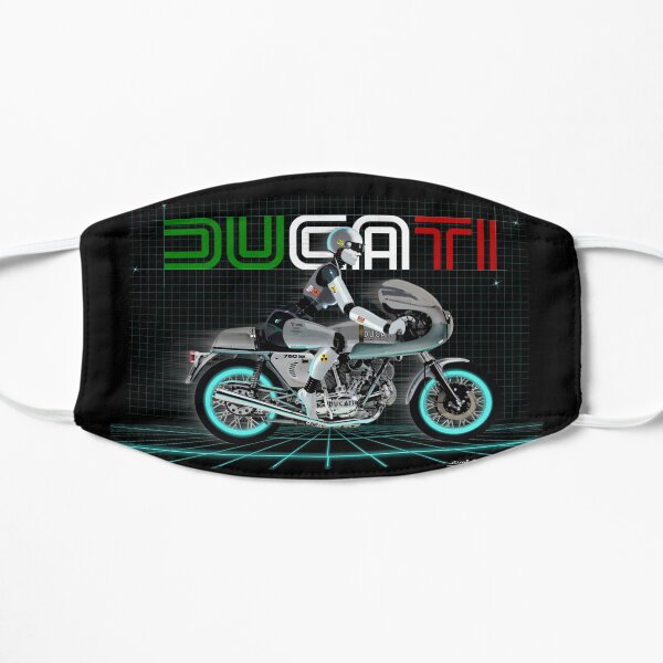 Ducati 750 Super Sport Mascarilla plana