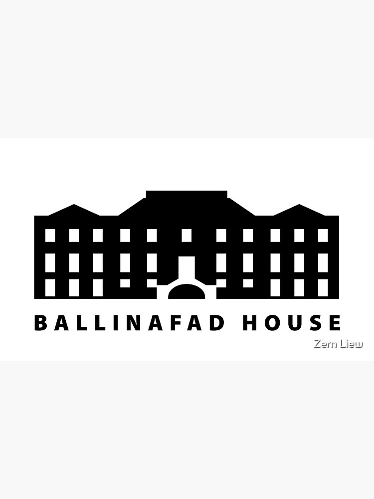 "Ballinafad House" Sticker for Sale by zern Redbubble