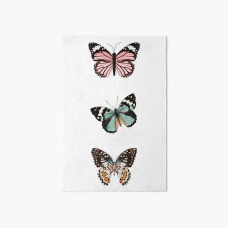 Aesthetic Butterfly Wallpaper Phone Case Art Board Print By Charlottetsui Redbubble