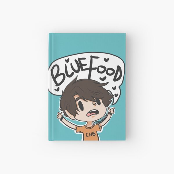 BLUE FOOD Hardcover Journal