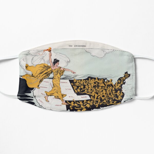 Women's Suffrage Flat Mask