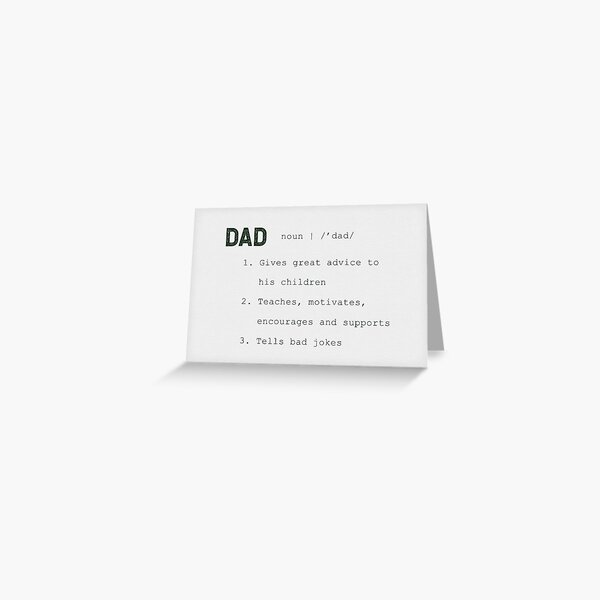 Item preview, Dad Definition - Funny Fathers Day Gift Ideas designed and sold by PraiseQuotes.
