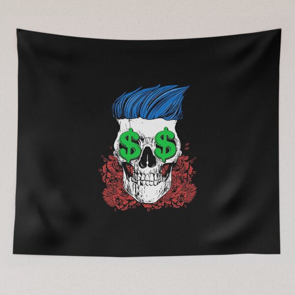 Item preview, Skull dollars designed and sold by nellylebrun.