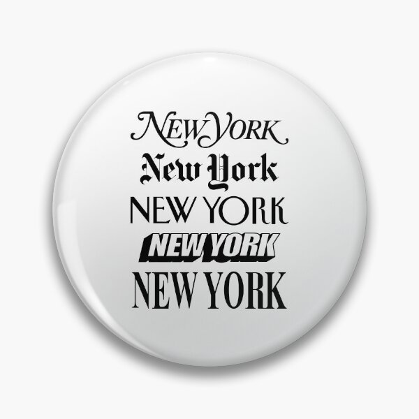 Item preview, New York New York designed and sold by MotivatedType.