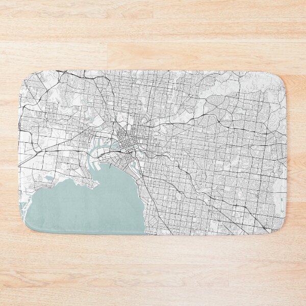 Item preview, Melbourne City Map designed and sold by JLCDesign.