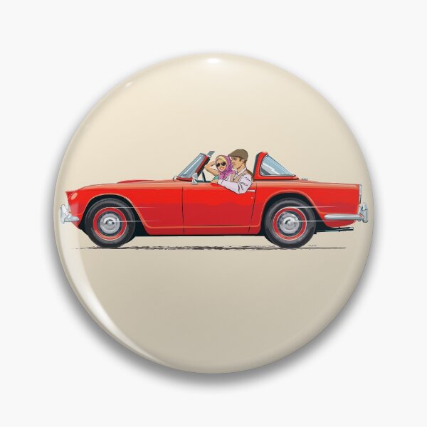 Item preview, Signal Red TR4 with optional Surrey Top designed and sold by Bigs66.