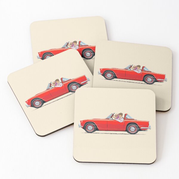 Item preview, Signal Red TR4 with optional Surrey Top designed and sold by Bigs66.