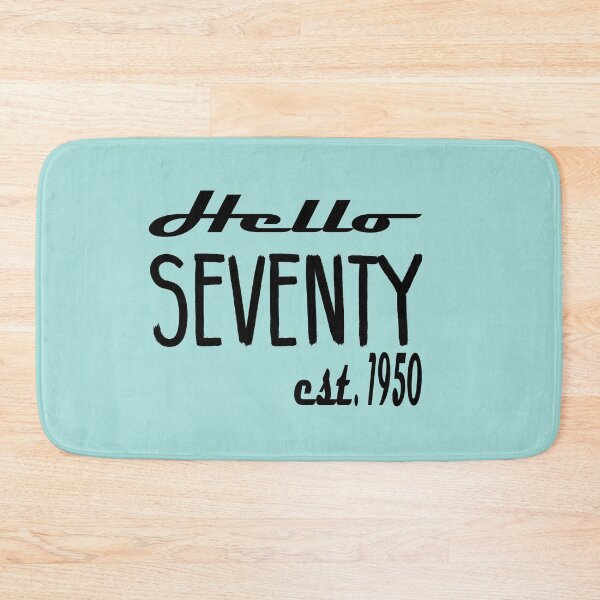Item preview, Hello Seventy Est 1950: Funny Seventieth 50th Birthday Gift Idea. designed and sold by cutitoutsir.