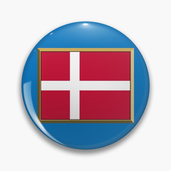 Item preview, Danish Flag Gifts, Stickers & Products (GF) designed and sold by mpodger.