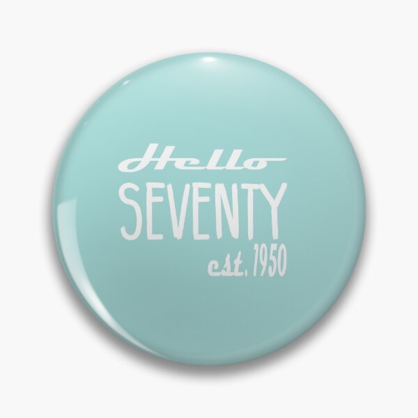 Item preview, Hello Seventy Est 1950: Funny Seventieth 50th Birthday Gift Idea. designed and sold by cutitoutsir.