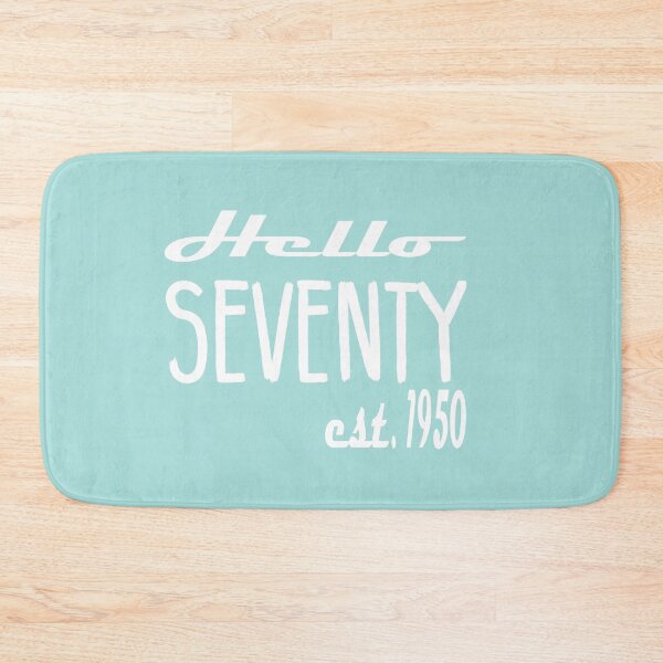 Item preview, Hello Seventy Est 1950: Funny Seventieth 50th Birthday Gift Idea. designed and sold by cutitoutsir.