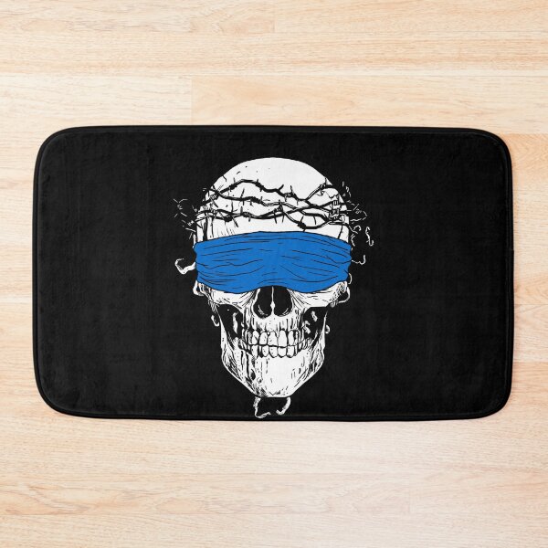 Item preview, Blindfolded Skull designed and sold by nellylebrun.