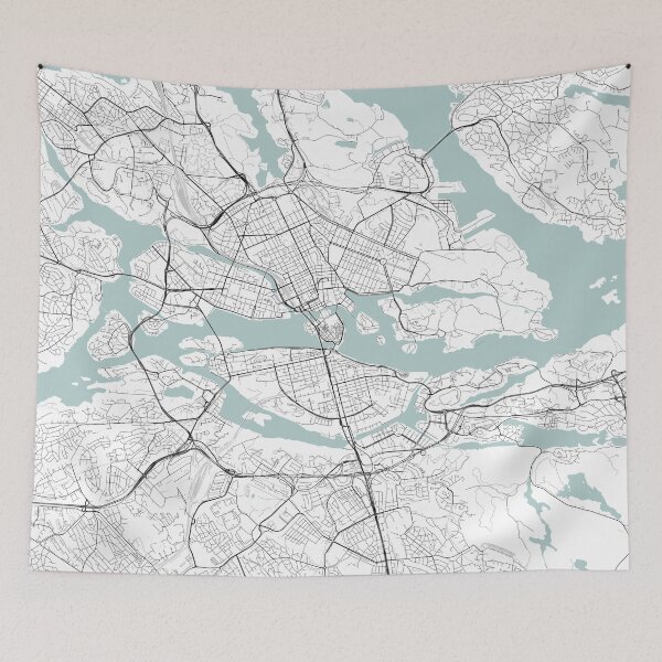 Item preview, Stockholm City Map designed and sold by JLCDesign.