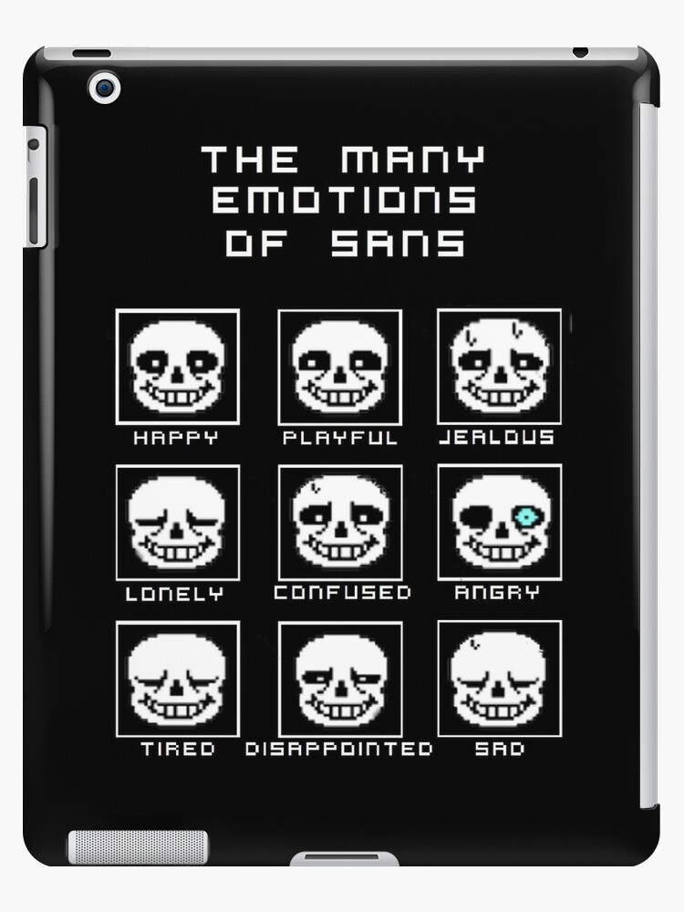 Undertale Sans Color iPad Cases & Skins for Sale