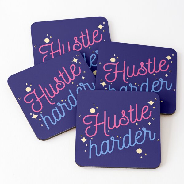 Item preview, Hustle Harder designed and sold by DWaffleDesigns.