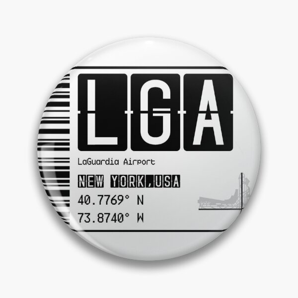 Item preview, LGA LaGuardia Airport • Airport Code • Bag Tag Design designed and sold by covertoven17.