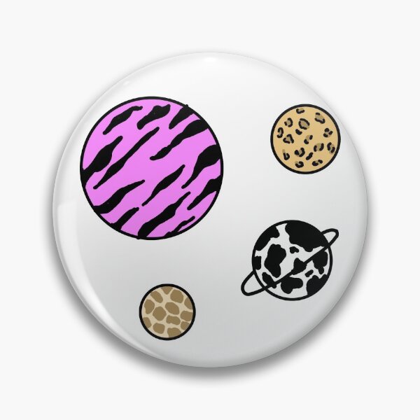 Item preview, Animal print planets designed and sold by emlouisec13.