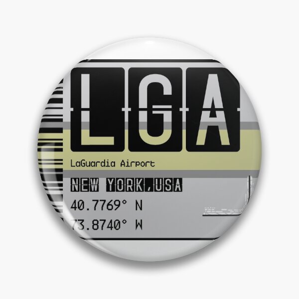 Item preview, LGA LaGuardia Airport • Airport Code • Bag Tag Taxiway Design designed and sold by covertoven17.