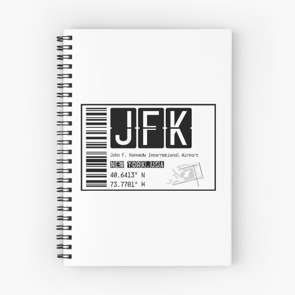 Item preview, JFK John F Kennedy Airport • Airport Code • Bag Tag Design designed and sold by covertoven17.