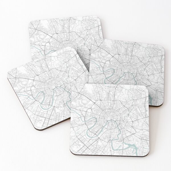 Item preview, Moscow City Map designed and sold by JLCDesign.